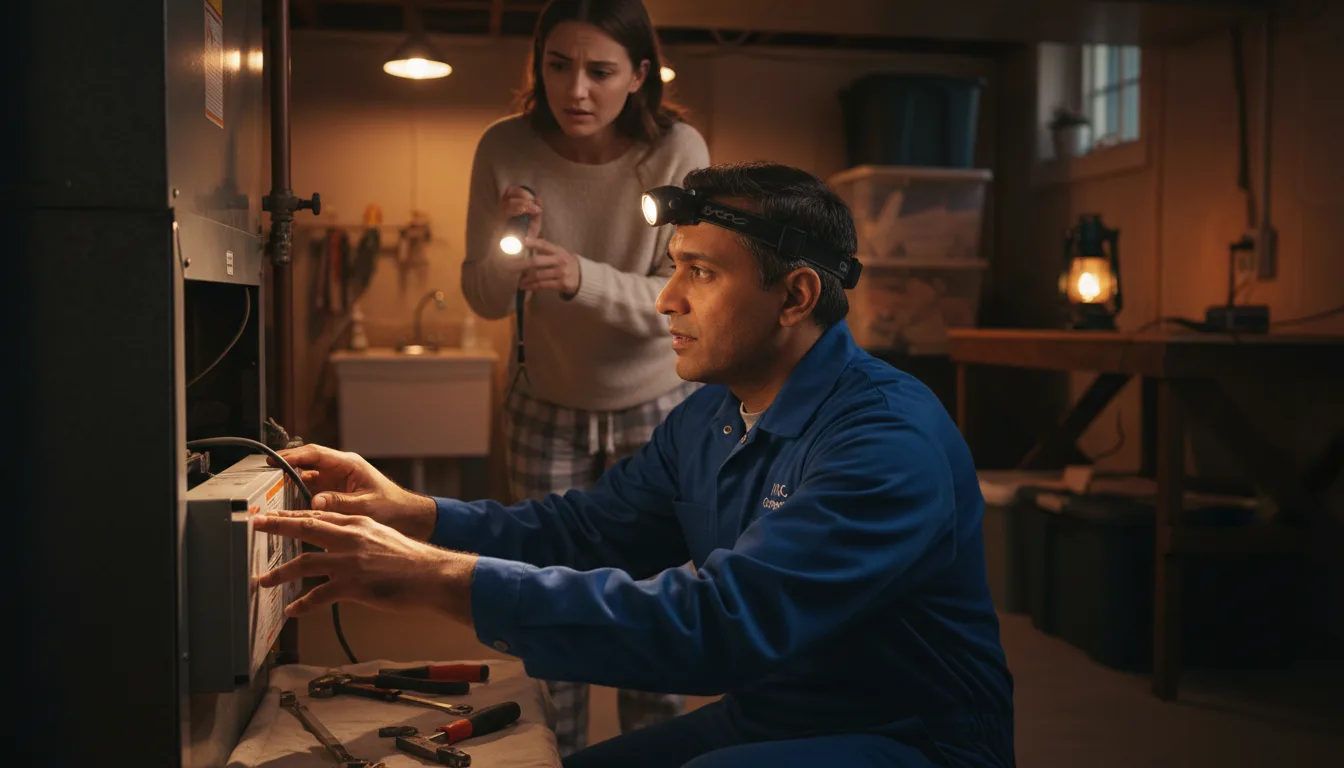 Emergency HVAC Repair in Clontarf, MN near me · HVAC
